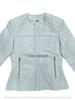 Biker Stylish Real Soft White Lambskin Leather Motorcycle Style Women's Jacket