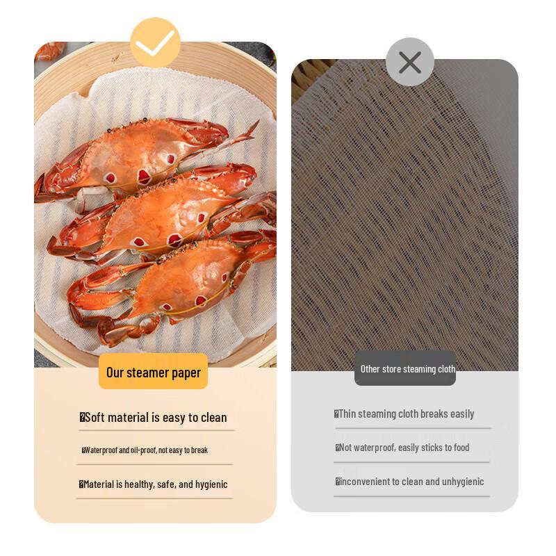 Zhenshangmei Antihaft-Antibakterielles Baumwoll-Dampftuch