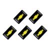 10Pcs 3D Epoxy Resin Emblem Car Interior Sticker For Chevrolet Cruze Malibu Sail Spark Captiva Equinox Trax Lova Car Accessories