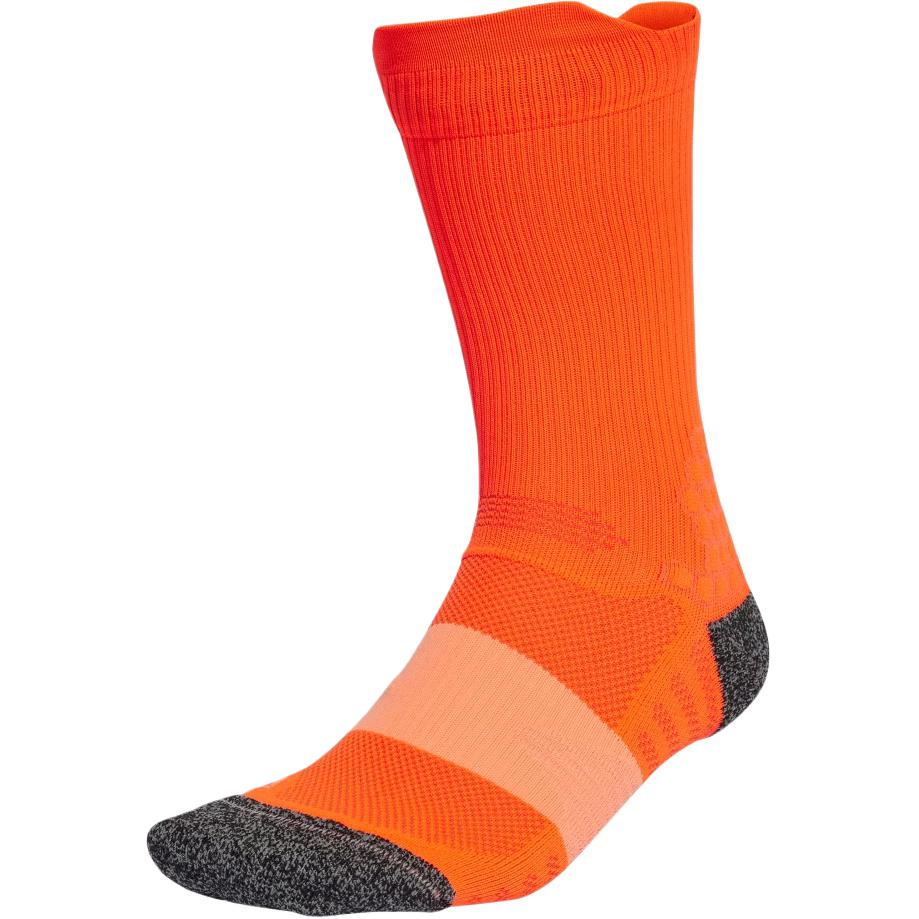 Adidas Running Socks Unisex 1 Pack Orange HY5432 S