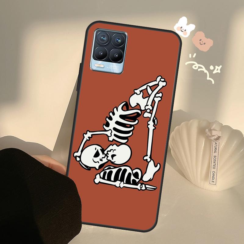 

Skeleton Yoga Case For Realme GT7 Pro GT6 C65 C67 C61 C53 C55 C51 C25 C63 C71 C75 11 12 13 14 15 Pro Plus Realme GT7