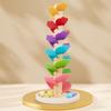 Rainbow Music Tree Montessori Toy: Wooden Ball Track for Children's Early Education