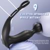 Male Prostate Massager Wireless Control Anal Vibrator With Cock Ring Delay Ejaculation Anal Butt Plug Adult Sex Toy For Men Gay