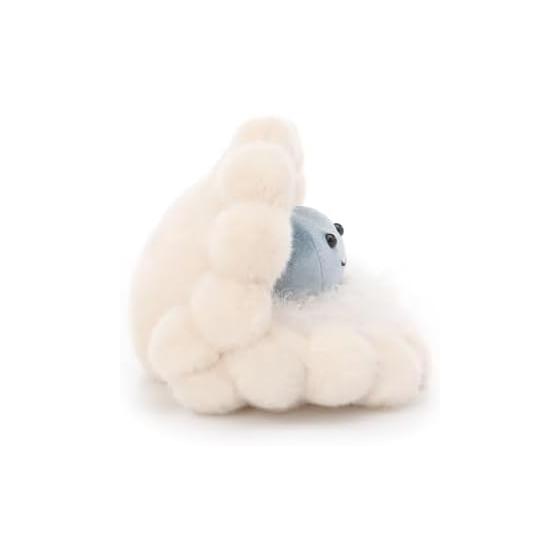 Apricot Lamb Loose Pearl Scallop Plush Toy, Soft & Cute, Fluffy Loose Pearl Scallop for Boys & Girls, 10cm