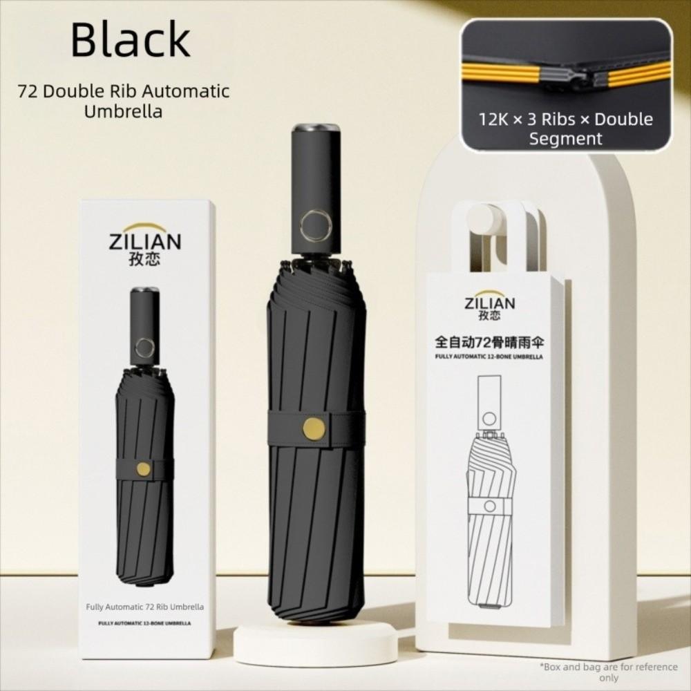 UV Protection Rain Umbrella Windproof Folding Umbrella Sun Umbrella  Sun & Rain Dual-Use