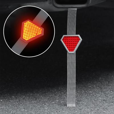 Car Accessories Triangle Anti Static Belt Auto Warning Strips Destaticizing Supplies Vehicle Re G3J2