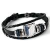 Woven Cowhide Bracelet: Anime Merchandise ft. One Piece, Naruto & Attack on Titan