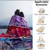 1pc Huntrix, K POP Soft Comfortable Blanket Digital Print, All Season Multipurpose Knit Fabric Bedding, Office, Sofa Home Decor Blanket