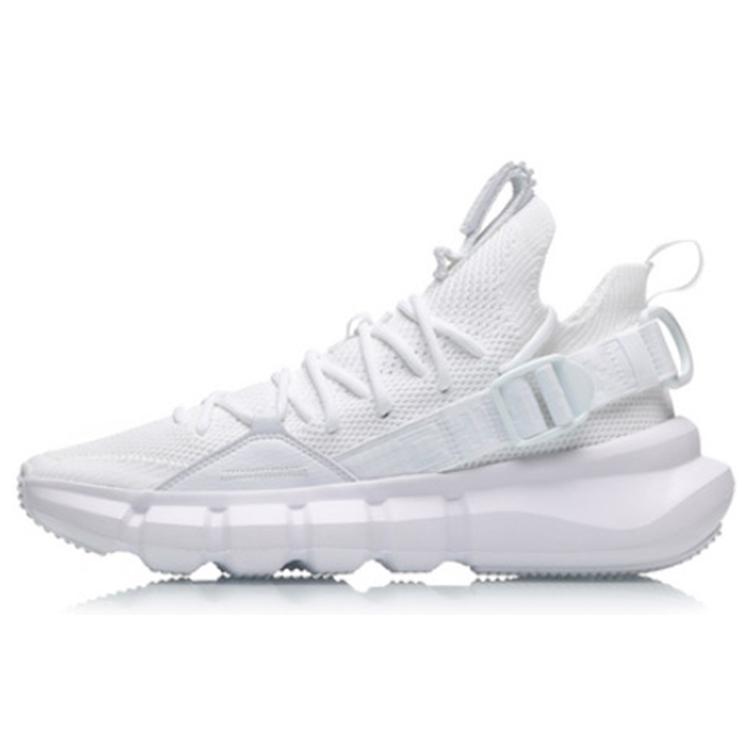 

Новые винтажные баскетбольные кроссовки LiNing Essence 2 женские средней высоты, чисто белые AGBP092-2 36