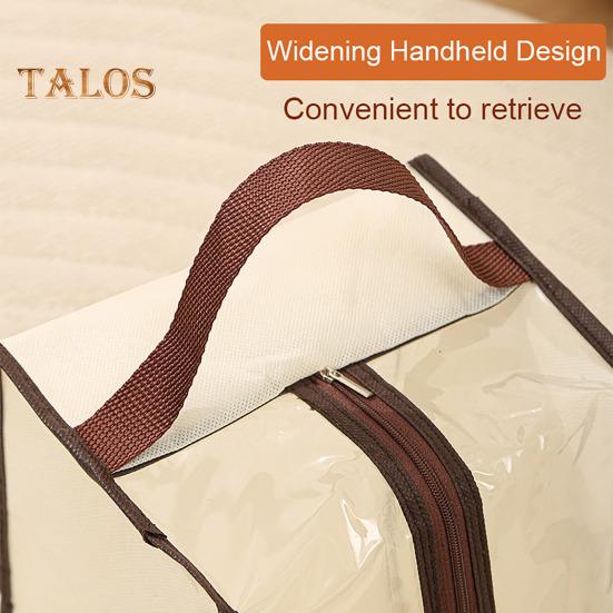 1/2 Stück Schuhaufbewahrungstaschen mit Griff und Reißverschluss, transparentes visuelles Design, wasserdicht, staubdicht, für Reisen, lange Stiefel-Schuhtaschen