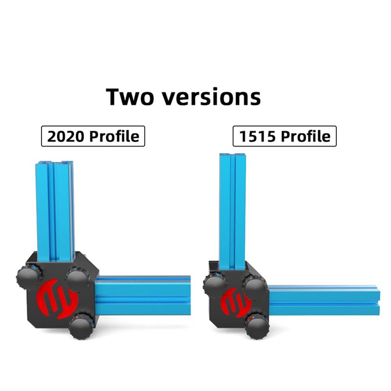 A96I-Rechtwinkliges Lineal Installationshelfer für Voron V0 2.4 Mikrometer Gabel Rigrat 3D-Drucker, Für 2020 Profilteile