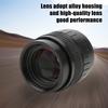 50mm F1.4 C Mount Lens Used with Adapter Ring for Canon Mirrorless Camerablack