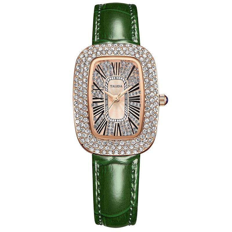 Douyin Luxury Paved Diamond Women's Waterproof Quartz Watch