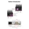1Din Car Radio Multimedia MP5 Player, 7 inch Universal Navigation with Android Auto & Bluetooth, HD Screen USB TF FM Stereo