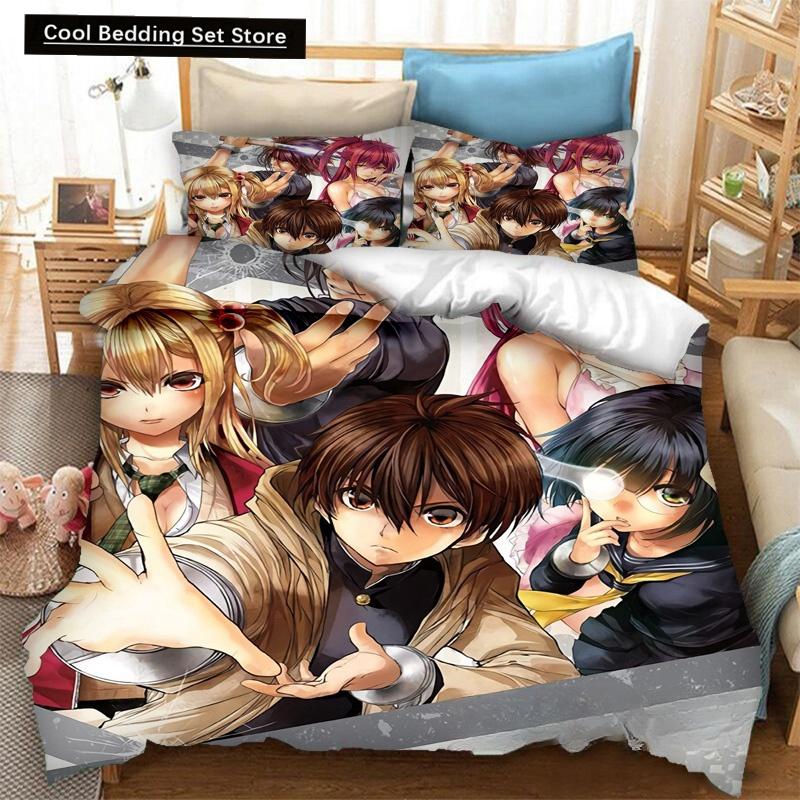Fashion 3D Print Anime Battle Game In 5 Seconds Bedding Set Duvetcovers Pillowcases 2/3 Piece Comforter Bedding Sets Bedclothes