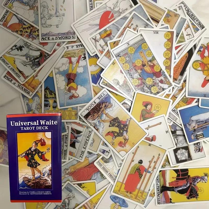 78 Card Classic Tarot Card Set Playing Cards Party Board Game Fate Card Fortune Telling Game Ideal For Beginners