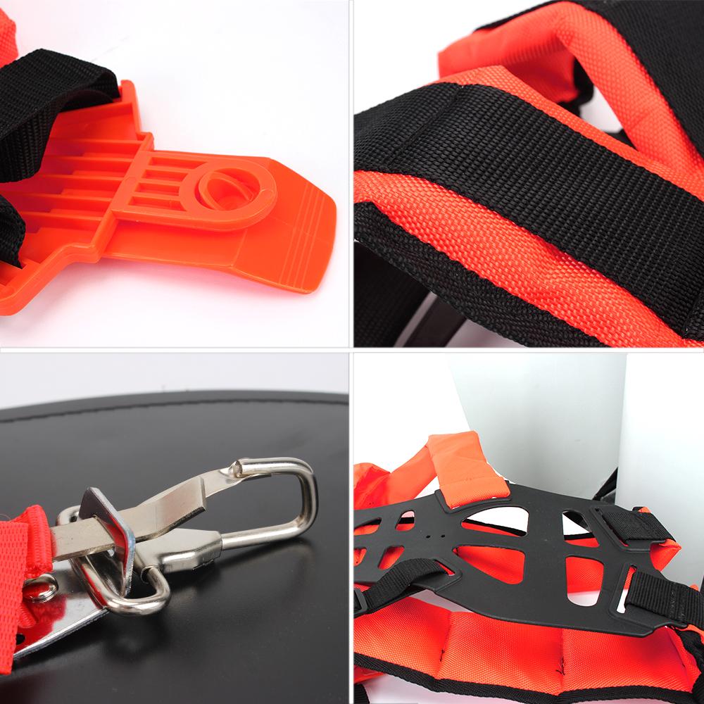 For Brush Cutter Trimmer Garden Pruner Comfortable Labor Saving W Shape Garden Supplies· Adjustable Double Shoulder Harness Strap Strimmer Padded Belt