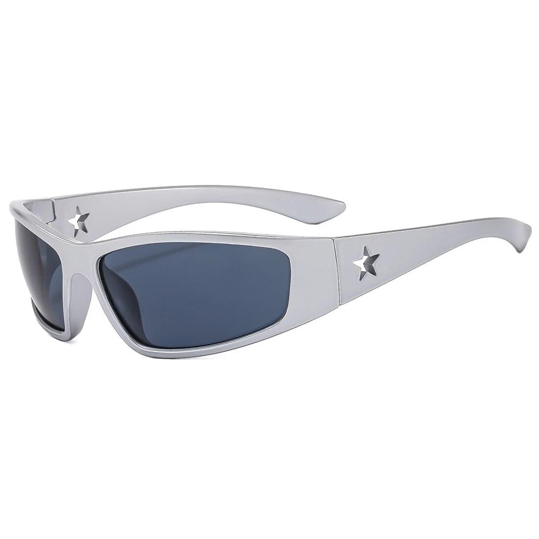 

Модные солнцезащитные очки «кошачий глаз» в стиле панк Y2k, роскошные солнцезащитные очки, технологии будущего, UV400, женские дизайнерские очки