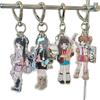 Acrylic Resin Phone Lanyard Chain: Decorative Pendant Keychain for Girls