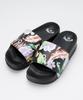 Printed Platform Slide Sandals BF013934 MUL 23.0 Cm
