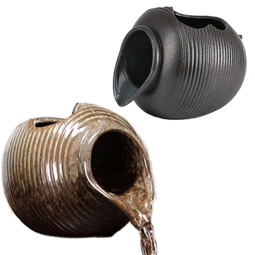 Flower Pots Circulating Waterfall Jar Decorative Porcelain Water Dispenser Courtyard