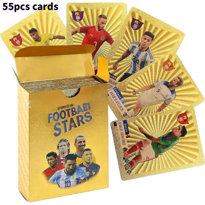 Uefa Europa League World Football Stars Card Collection With Pvc Material And Star Player Highlights Style B
