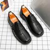 Fashion Design Fashion Sneakers Slip on Loafers Summer Breathable Casual Shoes New 2025 Men's Walking Flat Handmade Leather Men Shoes