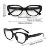 New Fashion Unisex Cat Eye Plain Glasses for Woman Man Glasses Frame for Party Eyeglasses Female Decorative Spectacles Glasses
