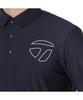 TaylorMade Color Block Long Sleeve Polo Shirt, White, Size M, Men's, 2024FW UN352