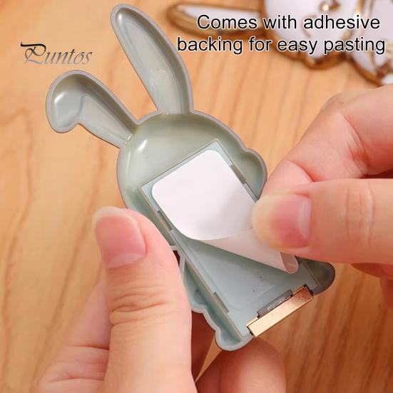 Foldable Bunny Phone Stand Cute Rabbit Phone Holder for Desk Adjustable Phone Bracket for All Mobile Phones