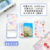 Ins Student Id Card Holder with Lanyard Slide Cover Transparent ABS School Card Cover Game Cards IC Card Protective Cover