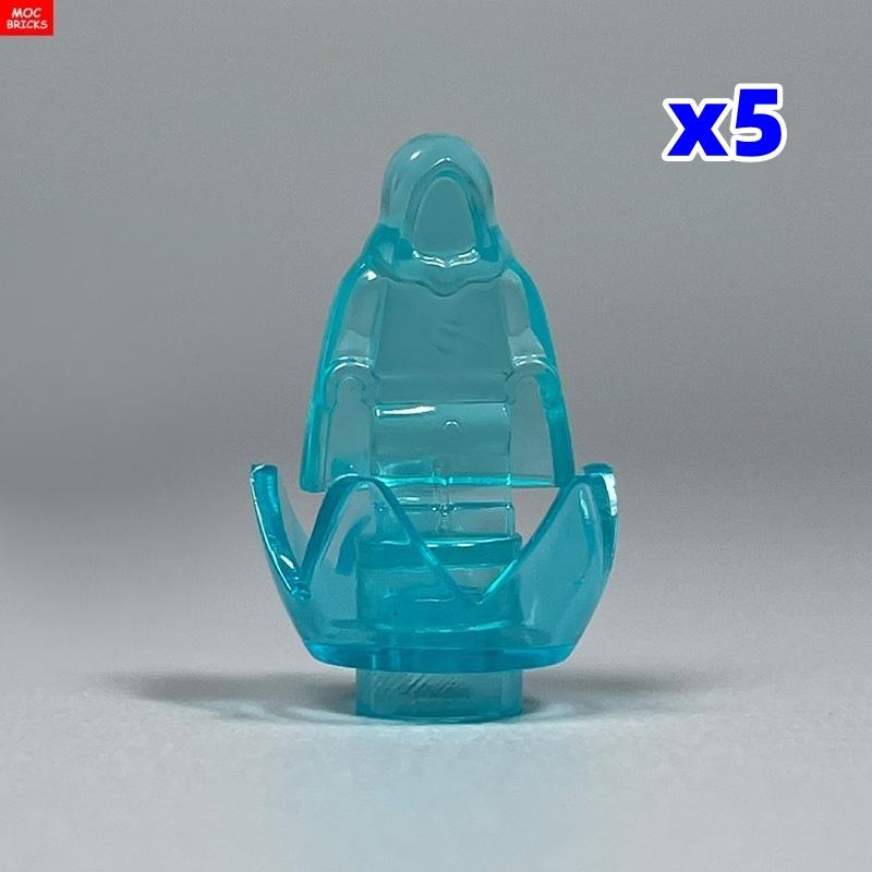 

Non-Toxic Moc Bricks Mini Lotus Flower Statue Trans Headgear Crown 39262 City Model Educational Building Blocks Accessories Kids Gifts