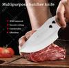 WXCOO 1PCS Kitchen Forged Knife Meat Cutting Knife Stainless Steel Butcher BBQ Knife Bottle Opener Knife Kitchen Accessories