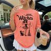 Support Your Local Witches T-shirt, Retro Aesthetic Halloween Shirt, Girls Will Be Girls Tee, Spooky Season Top, Fall Weekend Vibes Outfit