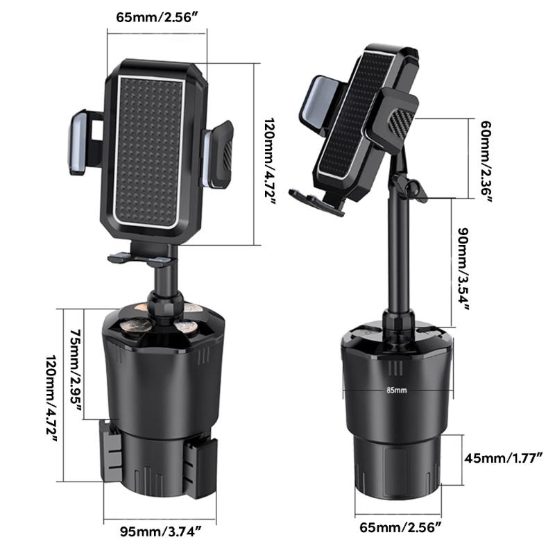 Water Cup Holder Container Phone OrganizersCar Interior Accessories Mobile Phone Bracket Stand Rack Cellphone Organizers