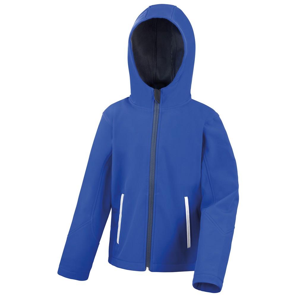Result Core Childrens/Kids TX Performance Hooded Soft Shell Jacket