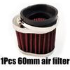 1 Pcs Motorcycle Engine Air Filter 60MM For Motocross Scooter Cleaner Universal