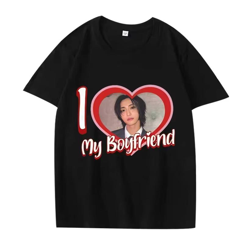 Ateez Seonghwa KPop T Shirt Unisex Women Oversized Cotton Hot Sale Short Sleeve Summer Fashion Print Unisex Plus Size Tops