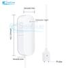eWelink Zigbee Water Leakage Sensor Remote Monitor Flooding Sensor Tuya Waterproof Water Leak Detector Overflow Alert Smart Home