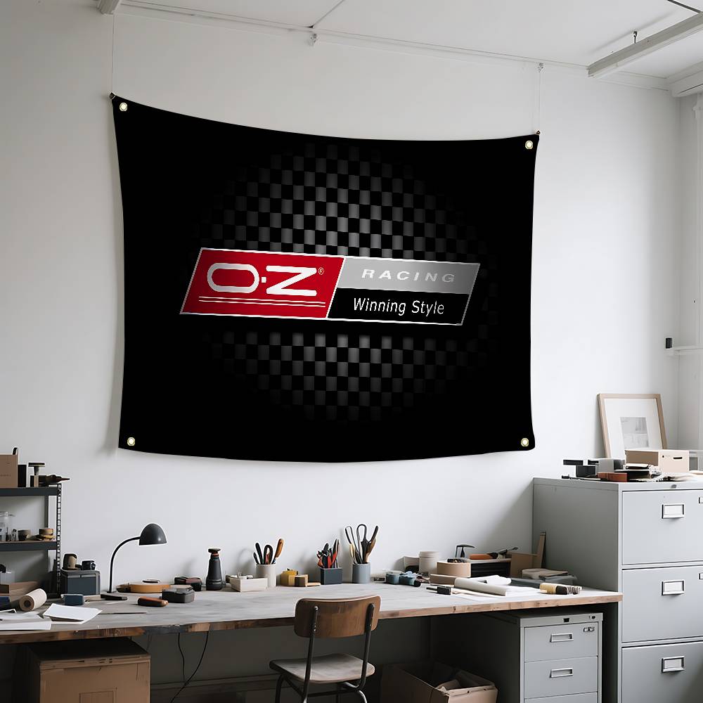 O-OZ Racing Flag Flags Room Decor Outdoor Decors Items Flags For Bedrooms Home