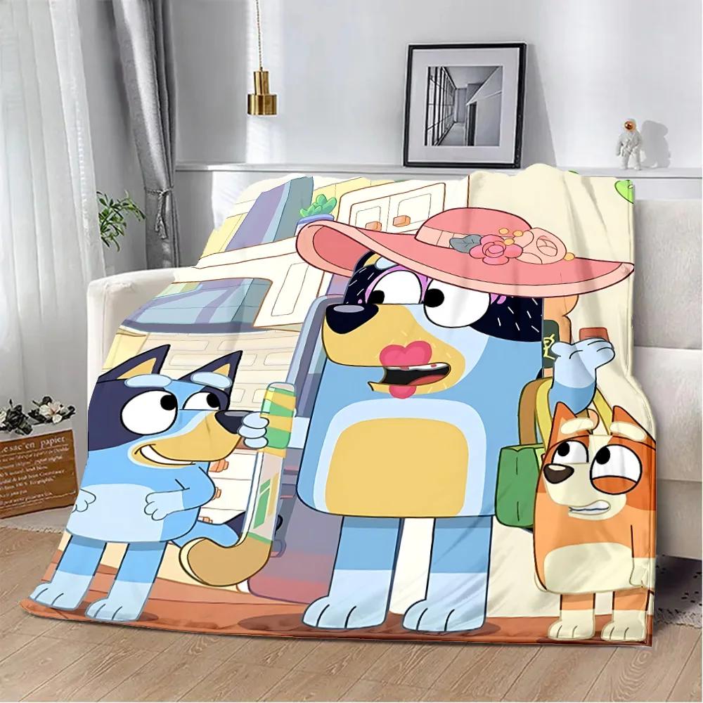 

Мультяшна ковдра з принтом B-Blueys Пікнікова ковдра Тепла ковдра М яка та зручна ковдра Для дому Подорожей Подарунок на День народження 30x40in