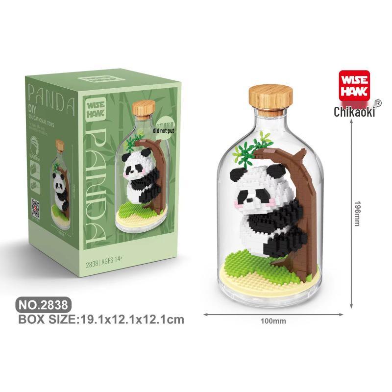 Panda Series 2836-40 Micro Building Blocks for Kids