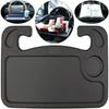 Multi-Functional Car Steering Wheel Tray: Dining, Drink Holder, Writing Desk