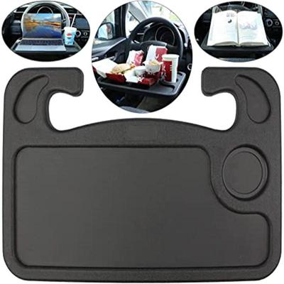 Bandeja Multifuncional para Volante de Coche: Comedor, Portavasos, Escritorio