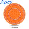 1/2PCS Car Cup Holder Coasters Auto Non-Slip Car Drink Bottle Cushion Drink Mat Vehicle Interior Anti-slip Pad Decor Accessories