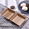 Stampo Mini da Forno Antiaderente da 4 Pollici Teglia in Acciaio al Carbonio Stampo per Torta Pizza Teglia Quadrata per Pane Accessori da Cucina