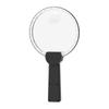 Rechargeable Magnifying Glass with Long 8 Hour Battery 12X Lens LED Lighting Design for Extended Reading and Craft Use
