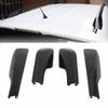 4PCS Roof Rack Cover Plastic Car Accessories Easy To Install Roof Luggage   Rail Rack Replacement for