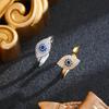 Demon Eye Rotating Blue Eye Adjustable Women's Anxiety Relief Ring