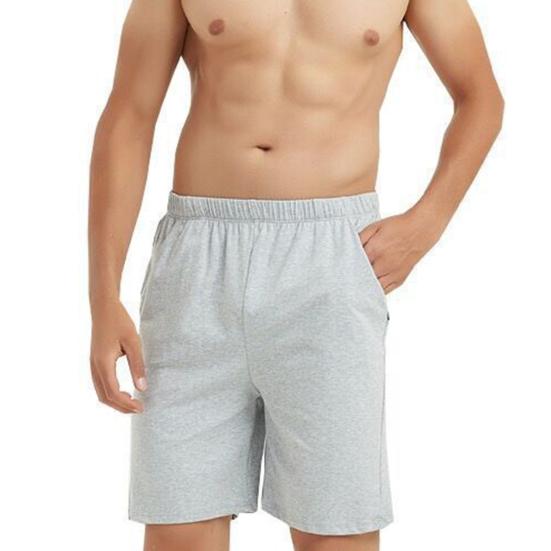 

Мужские летние однотонные беговые шорты Эластичная талия Карманы на шнурке Тренажерный зал Фитнес Мужские шорты Пляжная одежда